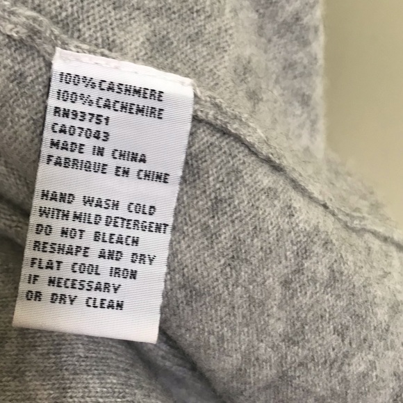 InCashmere Open Cardigan Cashmere Sweater Pleated Hem Flare Soft Knit Peplum S - Picture 8 of 12